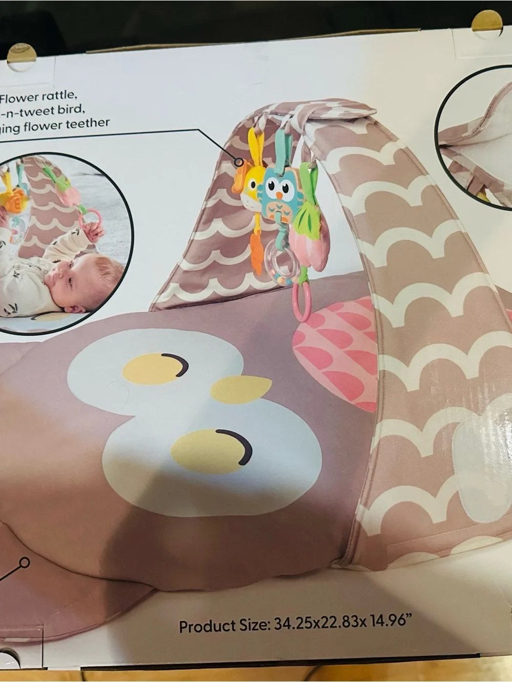 Hape Owl Playmat/Bed